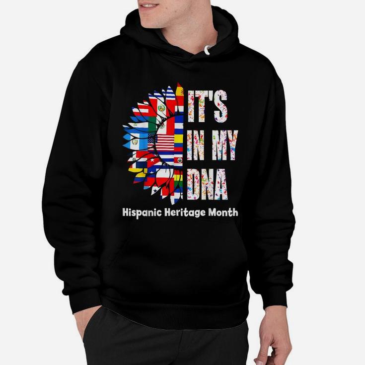 Hispanic Heritage Month Flower It's In My DNA Hoodie