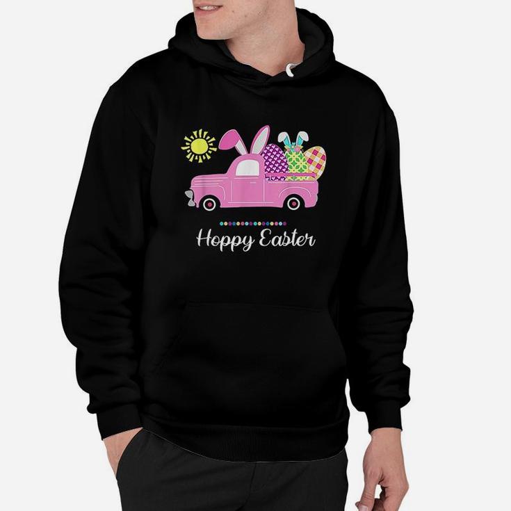 Hoppy Easter Spring Happy Easter Bunny Hoodie