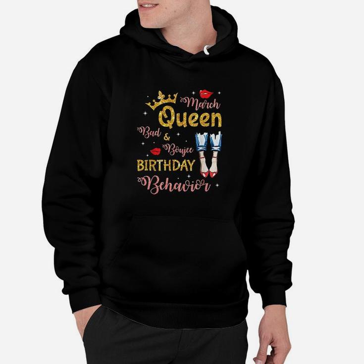 Hot Lip And Shoes March Queen Hoodie