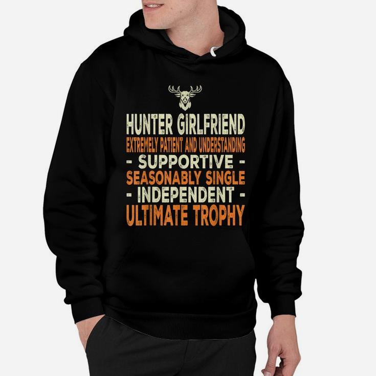 Hunter Girlfriend Funny Deer Hunter Saying Joke Hunting Hoodie