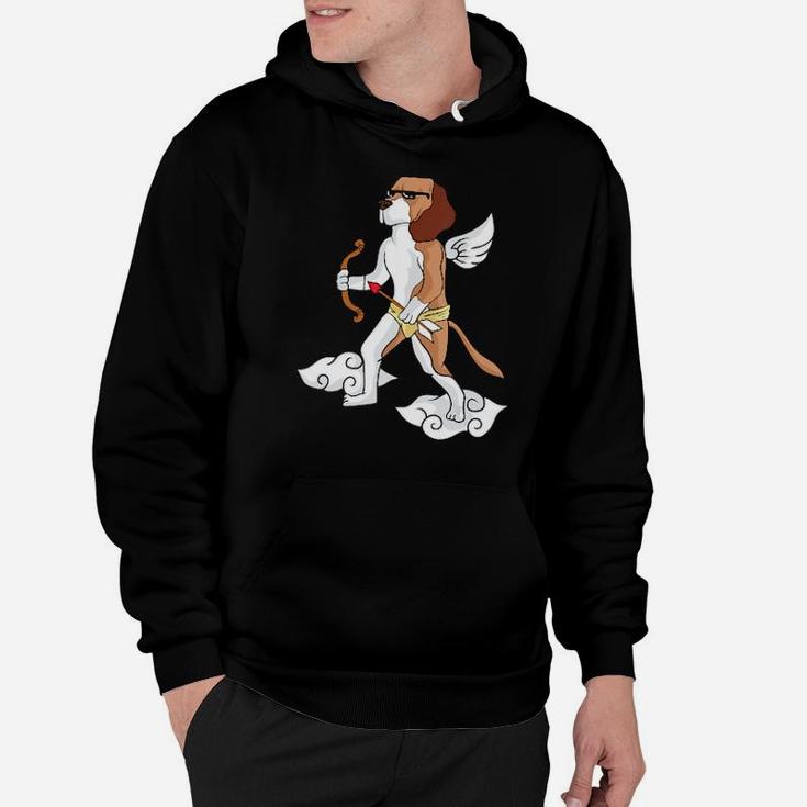 I Love Beagles Cupid Beagle Dog Lover Valentines Day Gift Hoodie