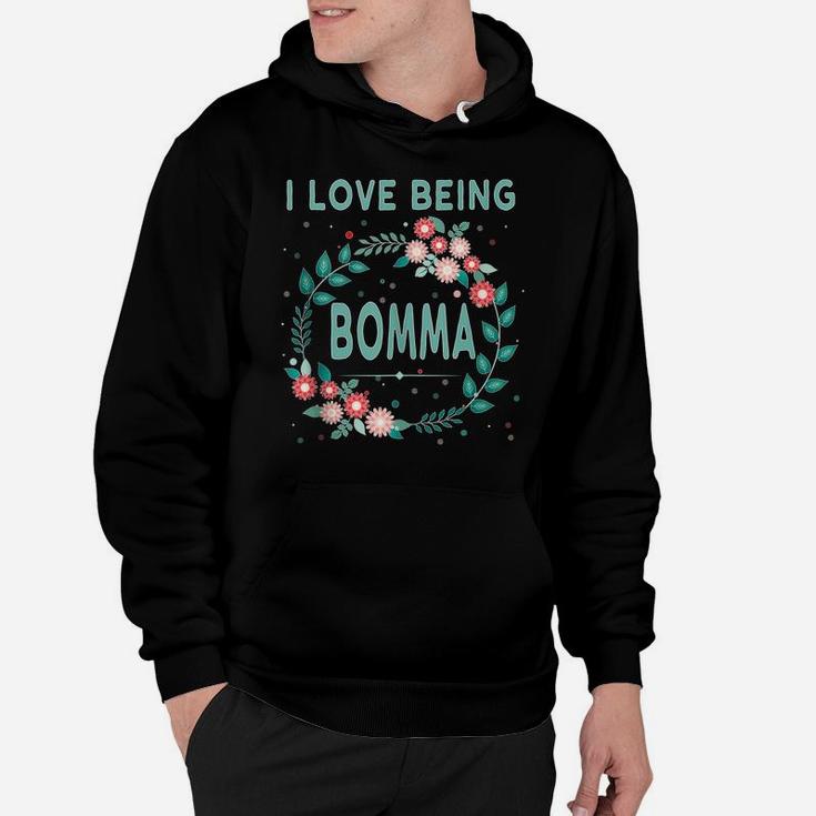 I Love Being Bomma Gift For Flemish Grandmother Cool Grandma Hoodie