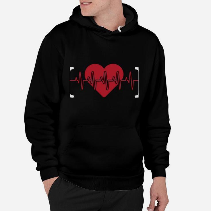 I Love My Mama Is My Valentine Day Heart Mother's Day Gift Hoodie