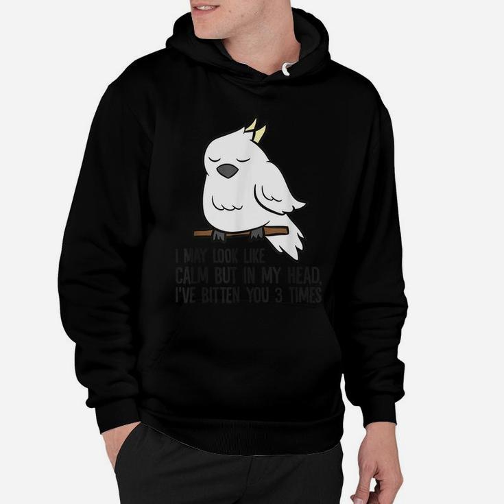 I May Look Like Calm But In My Head I've Bitten You 3 Times Hoodie