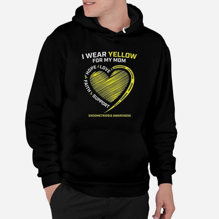 I Wear Yellow For My Mom Hoodie