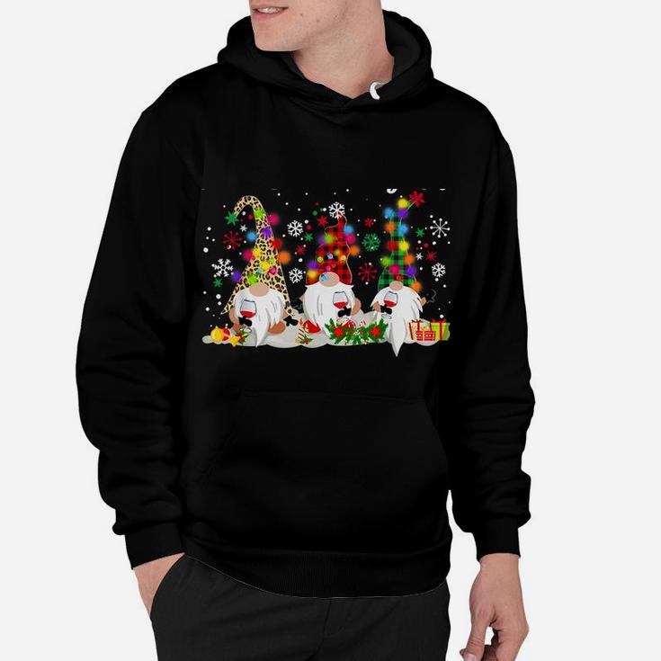 I'm Dreaming Of A Wine Christmas T-Shirt Gnome Xmas Drinking Sweatshirt Hoodie