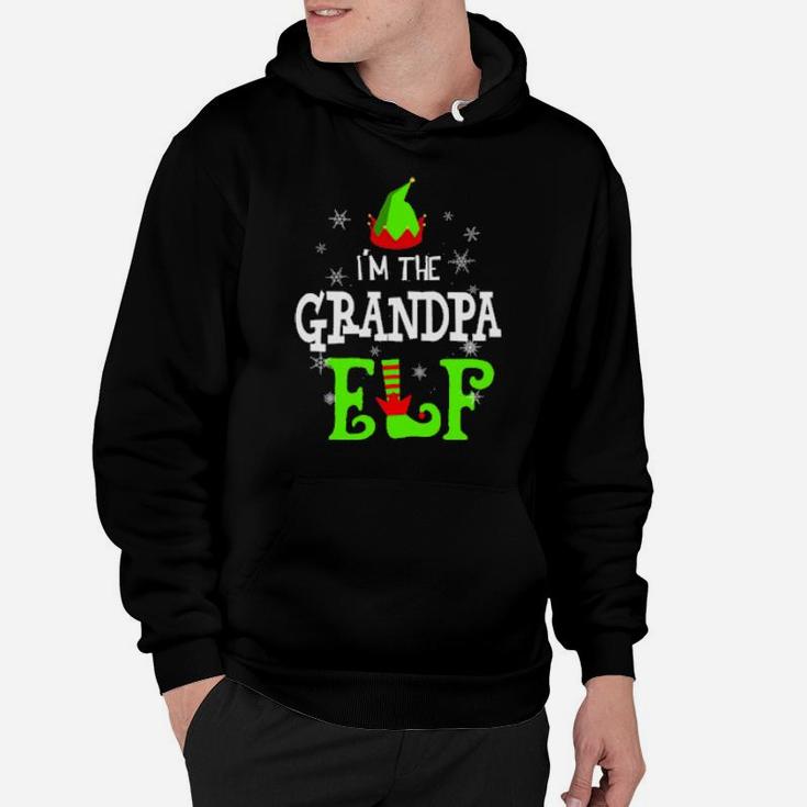 I'm The Grandpa Elf Funny Group Matching Family Xmas Celebrate Hoodie