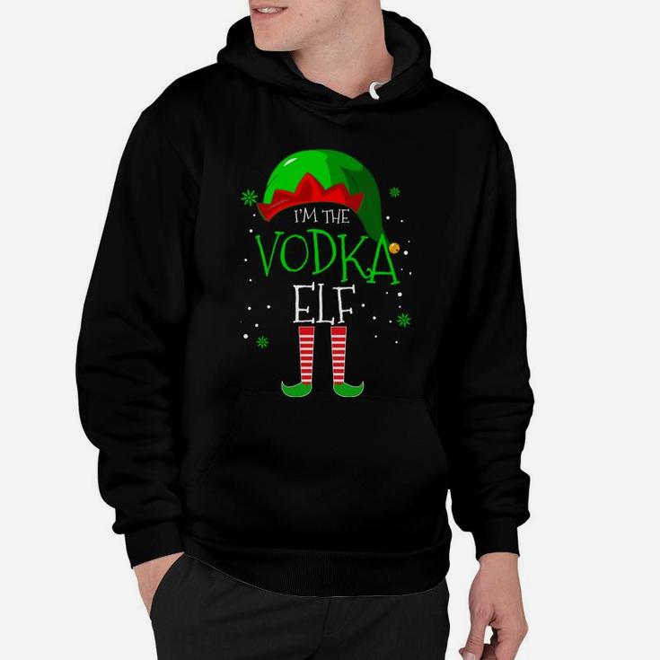 I'm The Vodka Elf Family Matching Costume Christmas Gift Hoodie