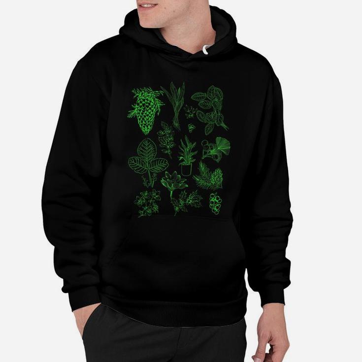 Inspired Beautiful Flower Botanical Floral Chart Hoodie