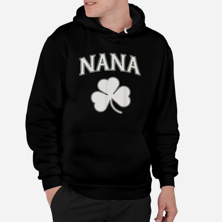 Irish Nana Shamrock St Patricks Day Hoodie