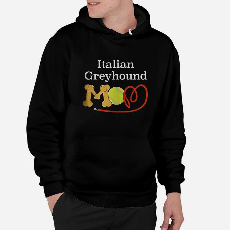Italian Greyhound Mom Dog Breed Hoodie