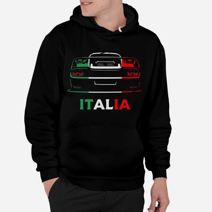 Italian Italy Retro Race Wear Supersport Vintage Car Hoodie