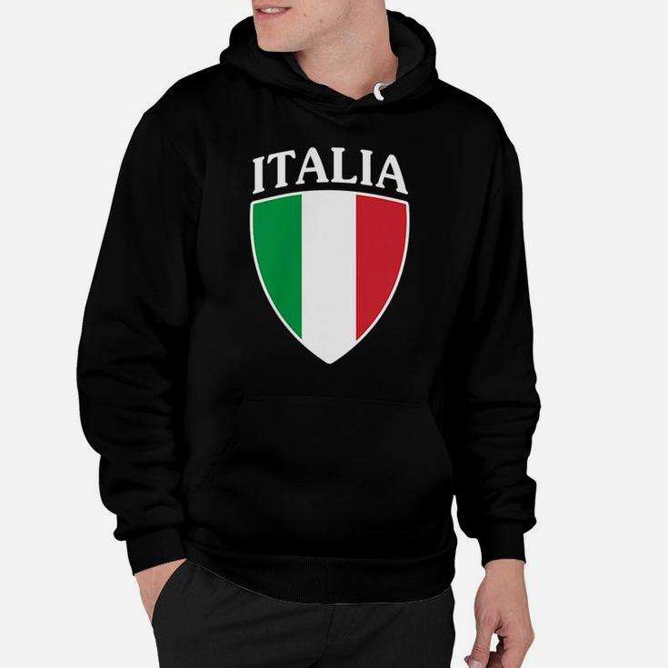 Italy Flag Crest Italia Italian Family Gift Hoodie