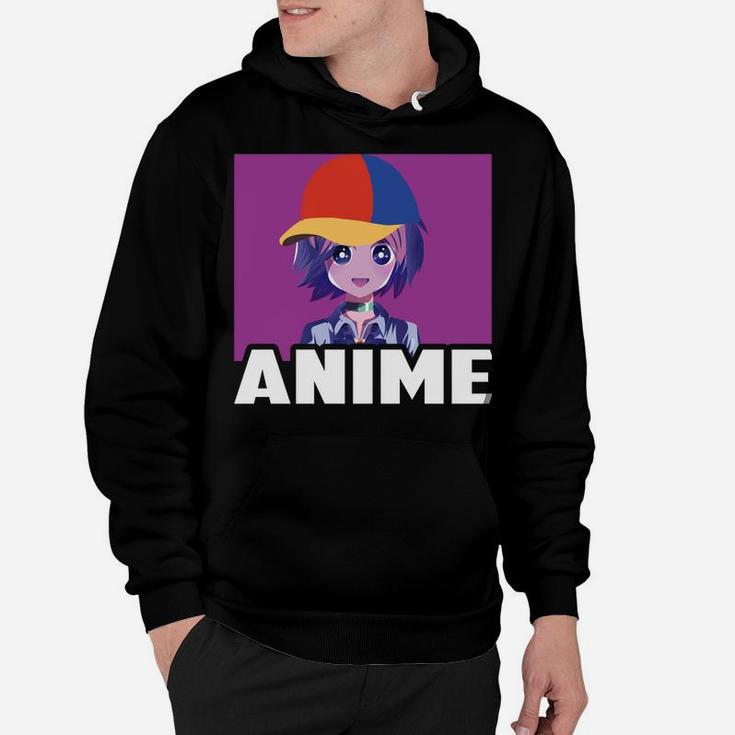 Just A Girl Who Love Anime Funny Gifts For Teen Girls Anime Hoodie