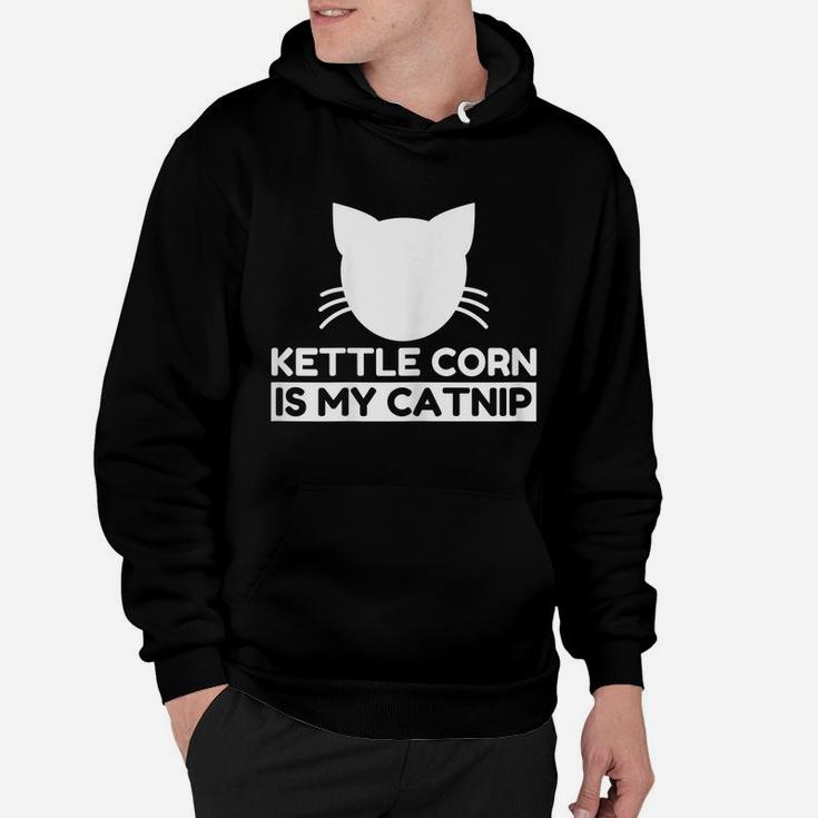 Kettle Corn Lover Funny Cute Cat Gifts Hoodie
