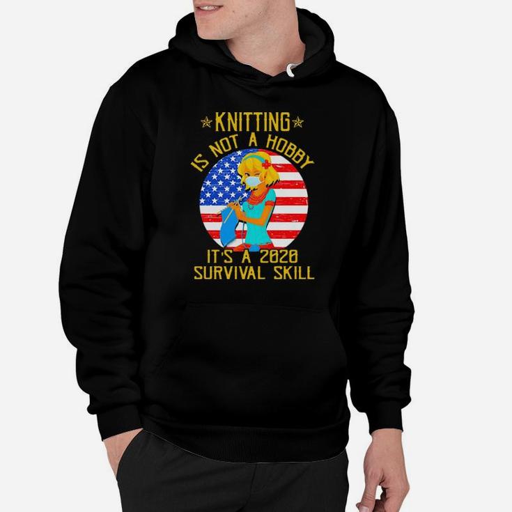 Knitting Is Not A Hobby Hoodie