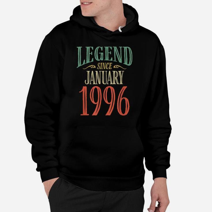 Legend Since January 1996 Birthday Gift Hoodie