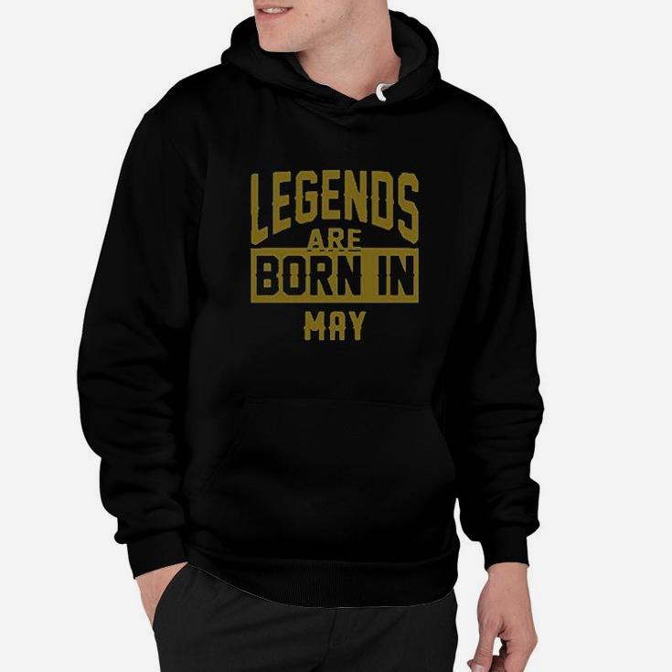 Legends Are Born In Gold Hoodie