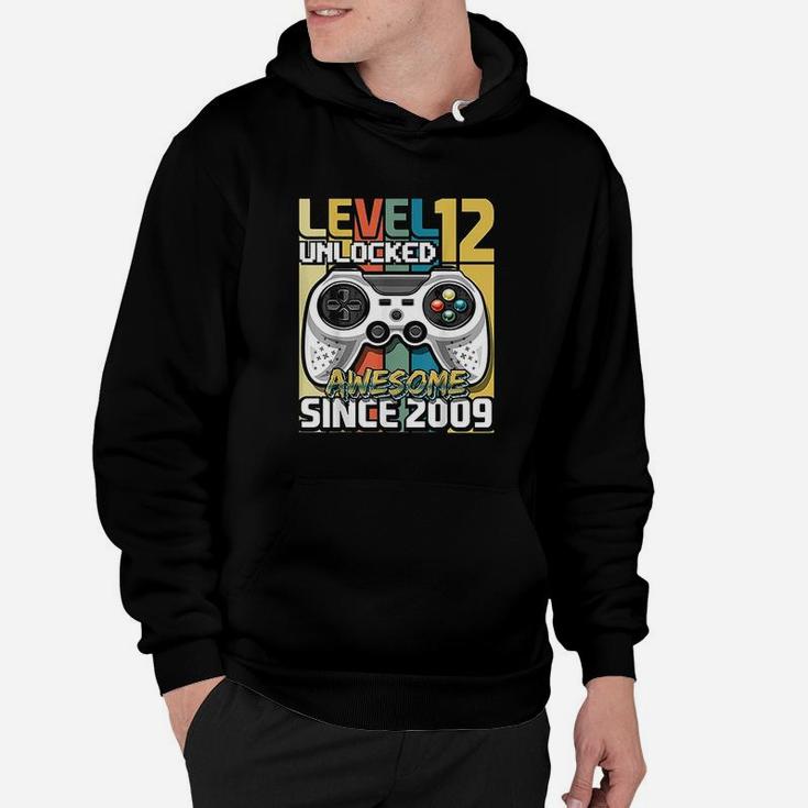 Level 12 Unlocked Awesome 2009 Hoodie