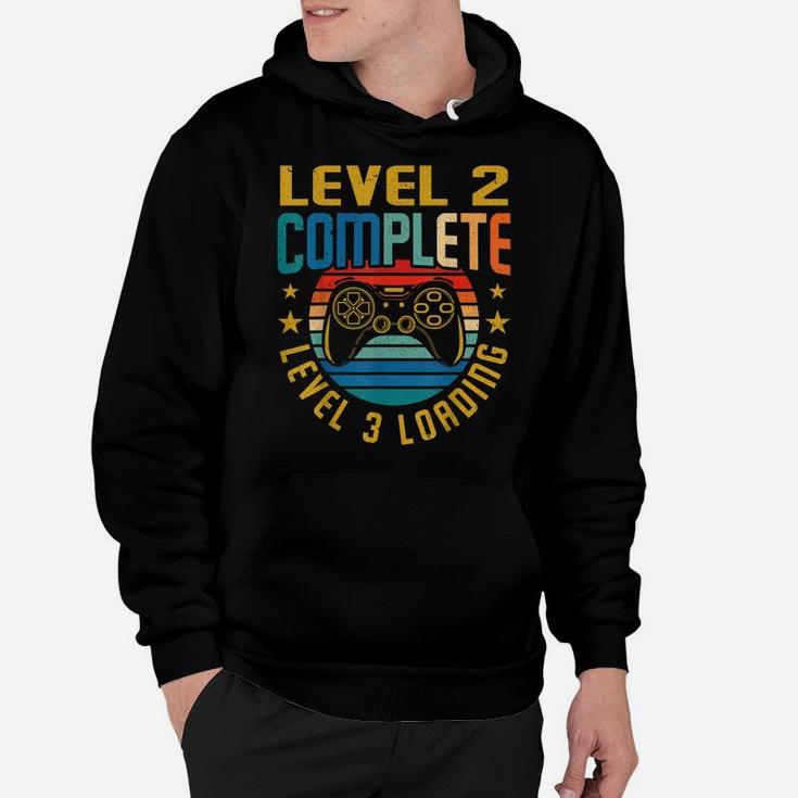 Level 2 Complete Level 3 Loading 2Nd Birthday Video Gamer Hoodie