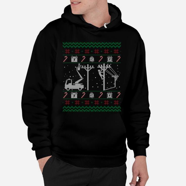 Lineman Sweatshirts For Women Men - Lineman Christmas Gifts Sweatshirt Hoodie