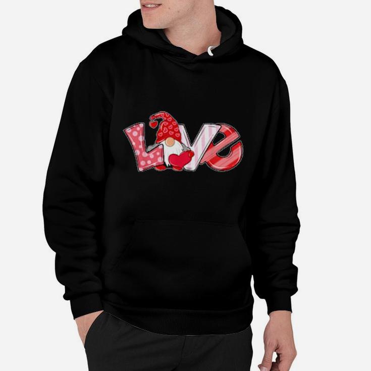Love Letter With Gnome Design Valentine's Day Hoodie