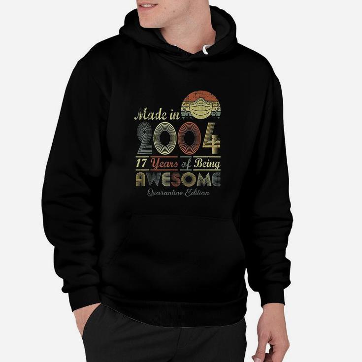 Made In 2004 17Th Birthday Hoodie