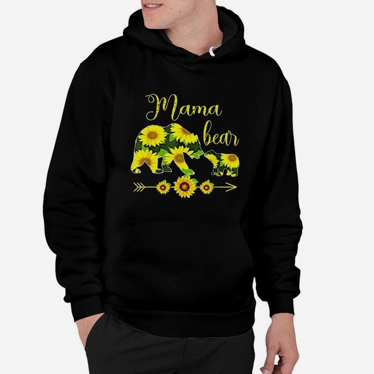 Mama Bear Sunflower Hoodie