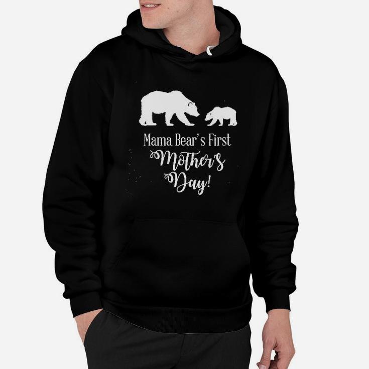 Mama Bears First Mothers Day Hoodie