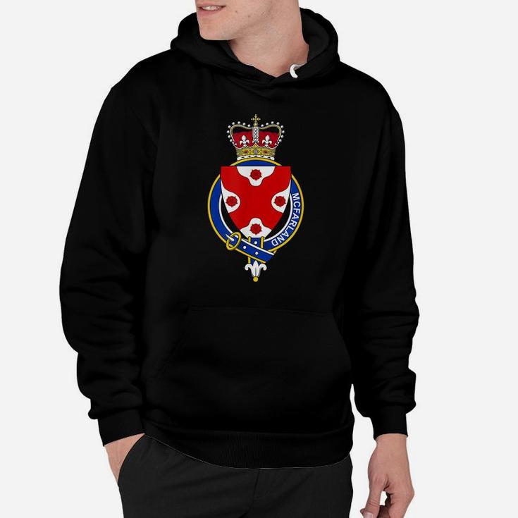 Mcfarland Coat Of Arms - Family Crest Hoodie