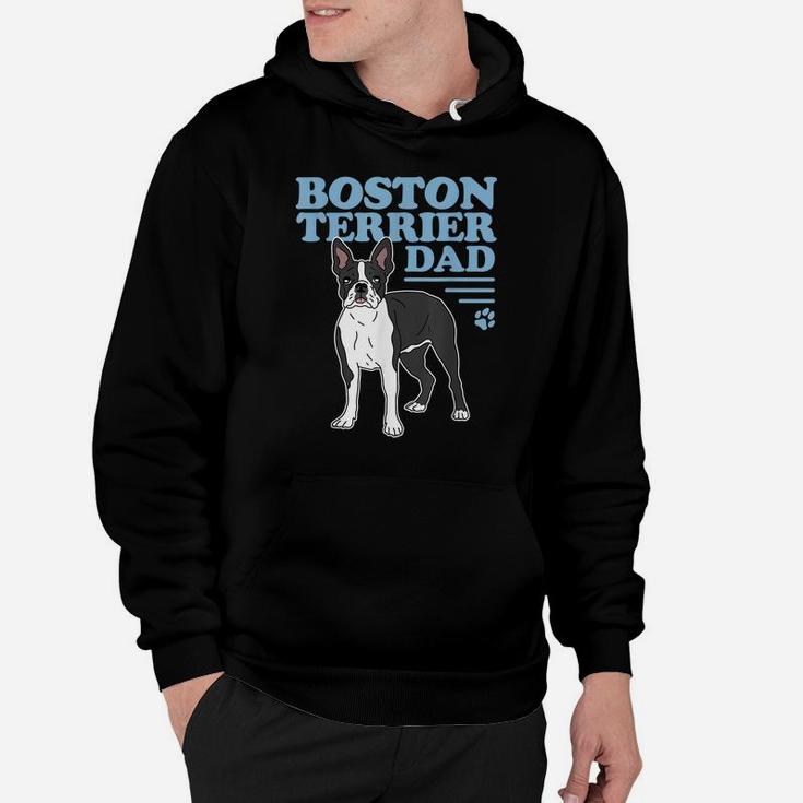 Mens Boston Terrier Dad Dog Owner Boston Terrier Hoodie