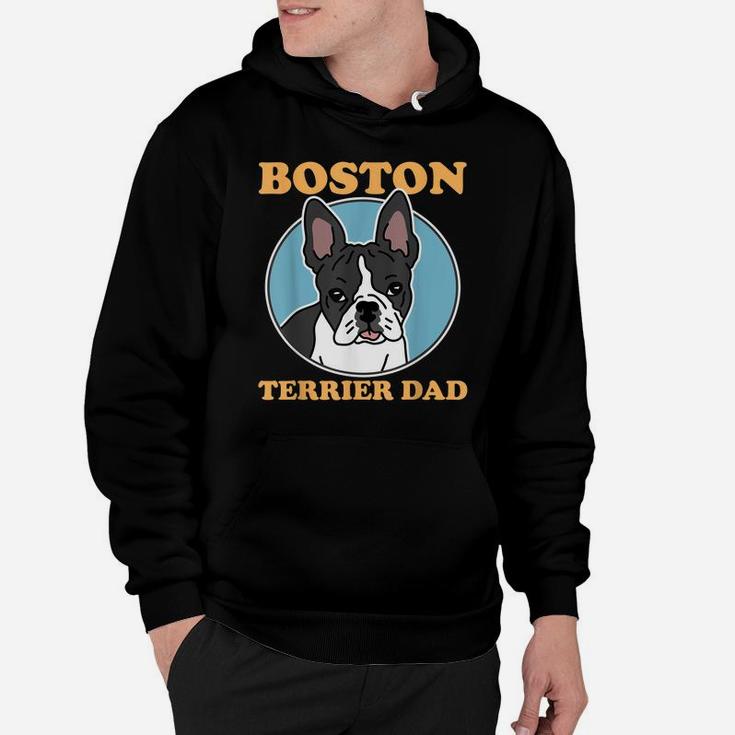 Mens Boston Terrier Dad | Dog Owner Boston Terrier Hoodie