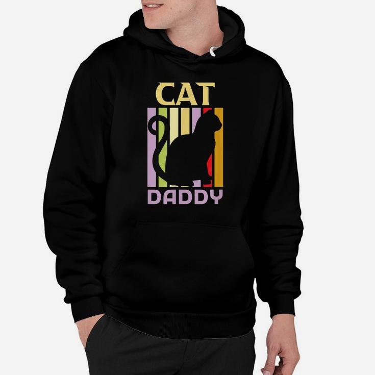 Mens Cat Daddy Shirt For Men, Cat T-Shirts Funny For Cat Lovers Hoodie