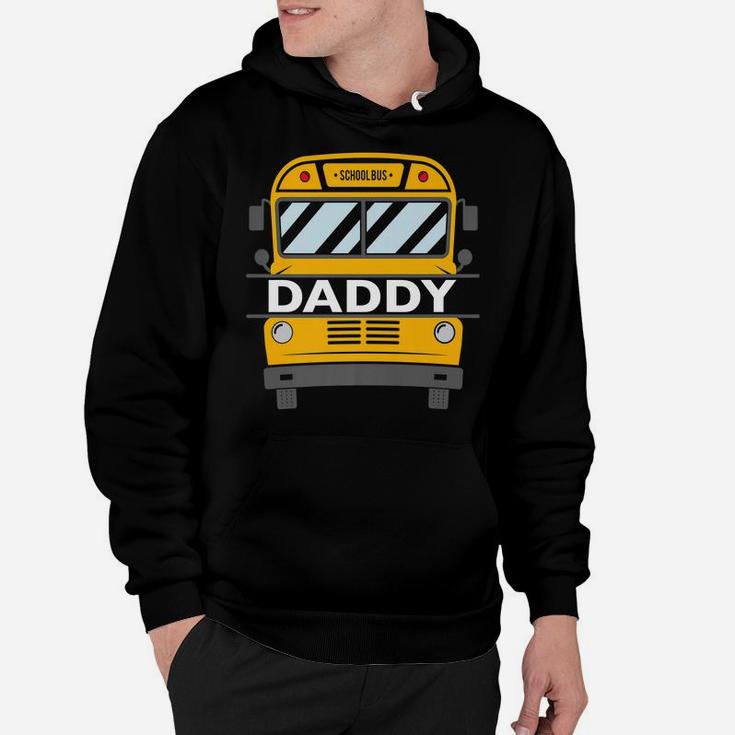 Mens Daddy Matching Family Costume School Bus Theme Kids Party Hoodie