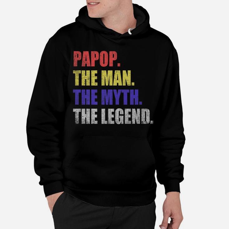 Mens Papop Man Myth Legend Hoodie