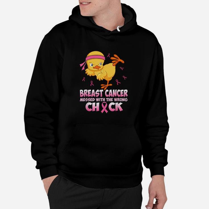 Messed With The Wrongs Chick Hoodie