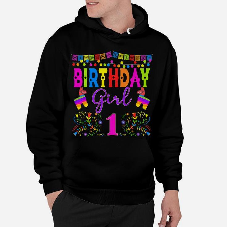 Mexican Birthday Party Matching Family Group 1St 3Rd Fiesta Hoodie