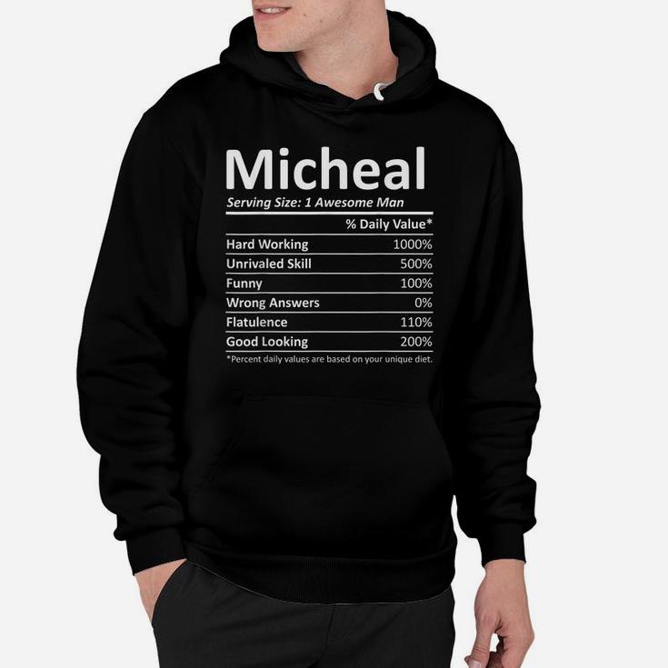 Micheal Nutrition Funny Birthday Personalized Name Gift Idea Hoodie