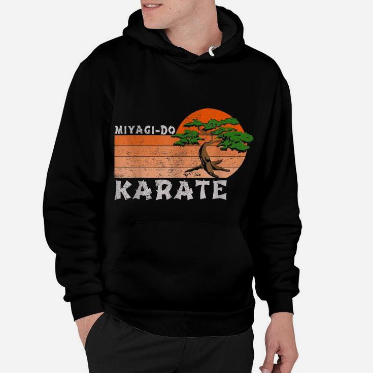Miyagi-Do Karate Funny Vintage Karate Bonsai Tree Hoodie