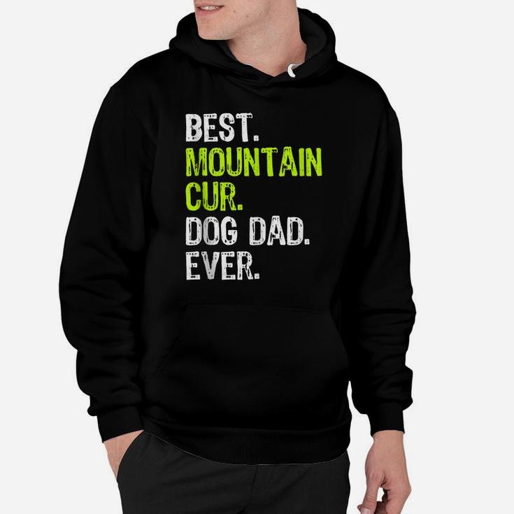 Mountain Cur Dog Dad Fathers Day Dog Lovers Hoodie