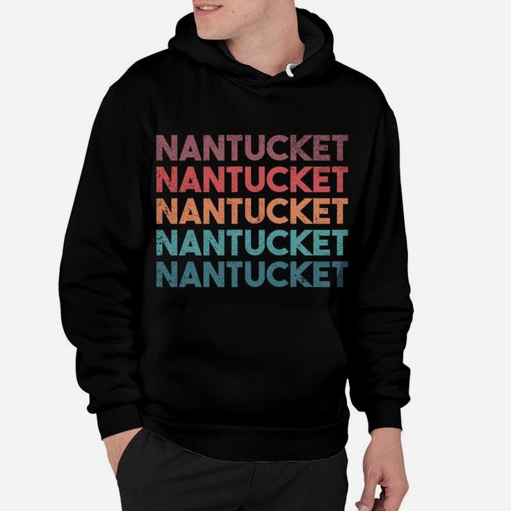 Nantucket Vintage Style Retro Color Hoodie