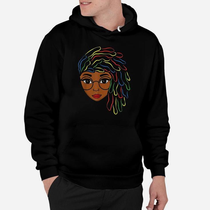 Natural Hair Strong Black Women Beautiful Afro Gift Female Hoodie