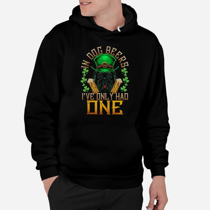 Newfoundland Dog Irish Beer Patrcks Breed Pet Shamrock Hoodie