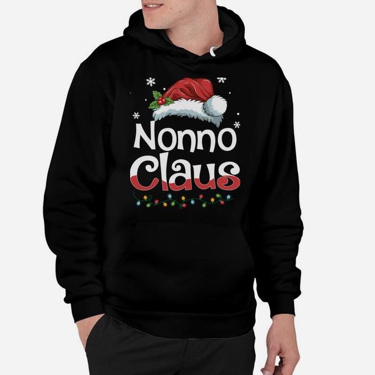 Nonno Claus Christmas Family Matching Pajama Funny Xmas Sweatshirt Hoodie