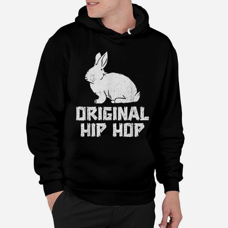 Original Hip Hop Bunny Easter Day Vintage Hoodie