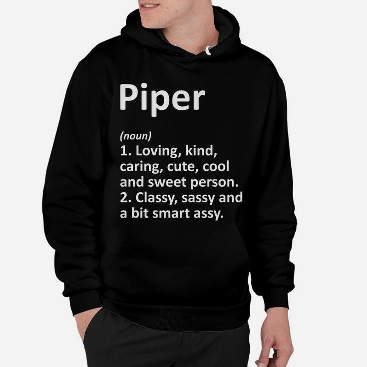 Piper Definition Personalized Name Funny Birthday Gift Idea Hoodie