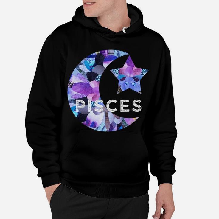 Pisces Gifts Zodiac Birthday Astrology Star Moon Sun Sign Hoodie