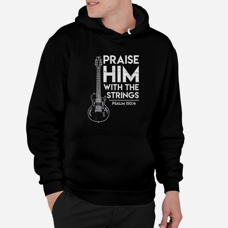 Praise Him Electric Guitar Hoodie