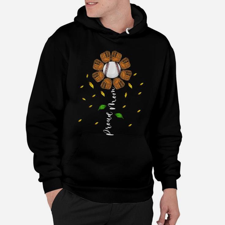 Proud Mom Flower Happy Mother's Day Matching Baseball Lover Hoodie