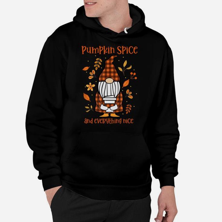 Pumpkin Spice And Everything Nice Fall Gnome Hoodie